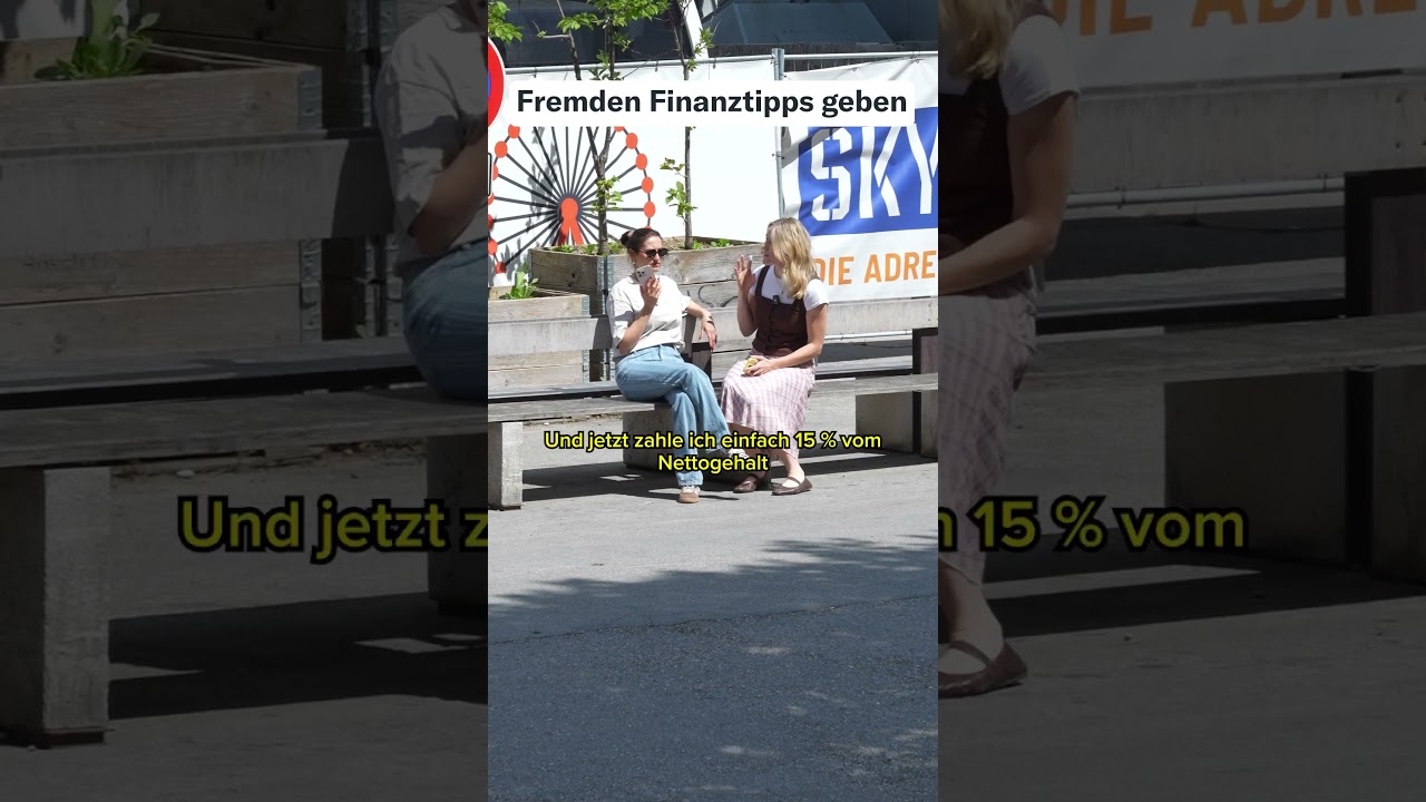 Fremden Finanztipps geben