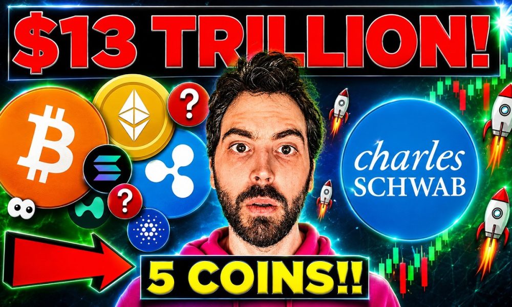 $13 TRILLION INSTITUTION GOES ALL IN on 5 CRYPTO COINS