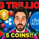$13 TRILLION INSTITUTION GOES ALL IN on 5 CRYPTO COINS