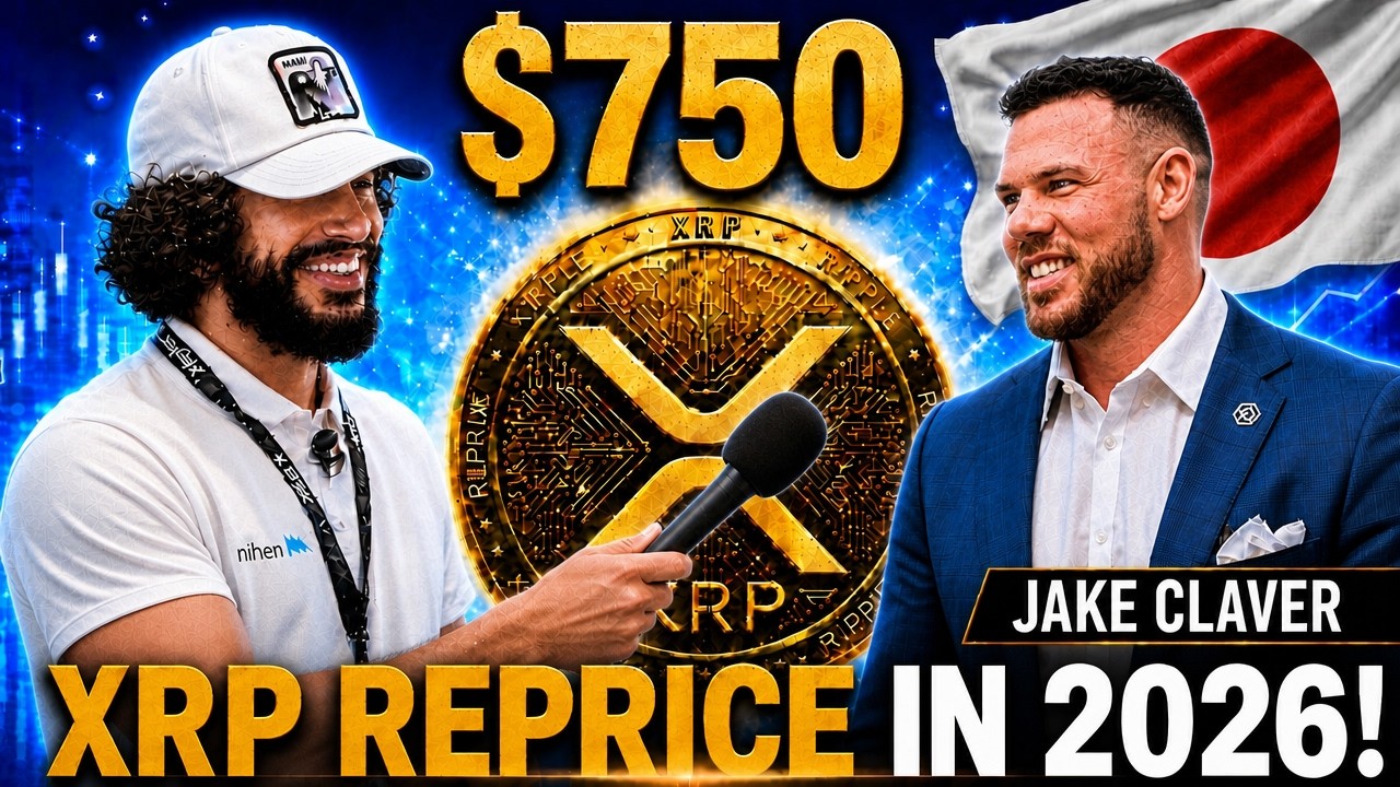 "XRP HITS $750 BY NEW YEAR'S!" - Jake Claver Explains Japan Unwind & BlackRock ETF!