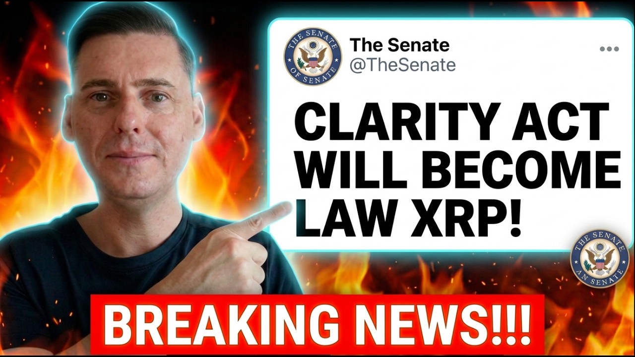 BIG BREAKING NEWS!!!: CLARITY ACT WILL BECOME LAW!!! (XRP)