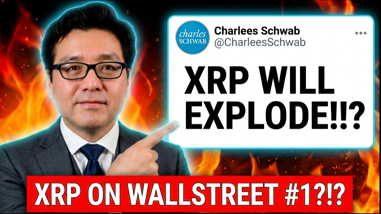 CHARLES SCHWAB JUST PUT XRP ON WALL STREET!!! (TOM LEE XRP BOMB)