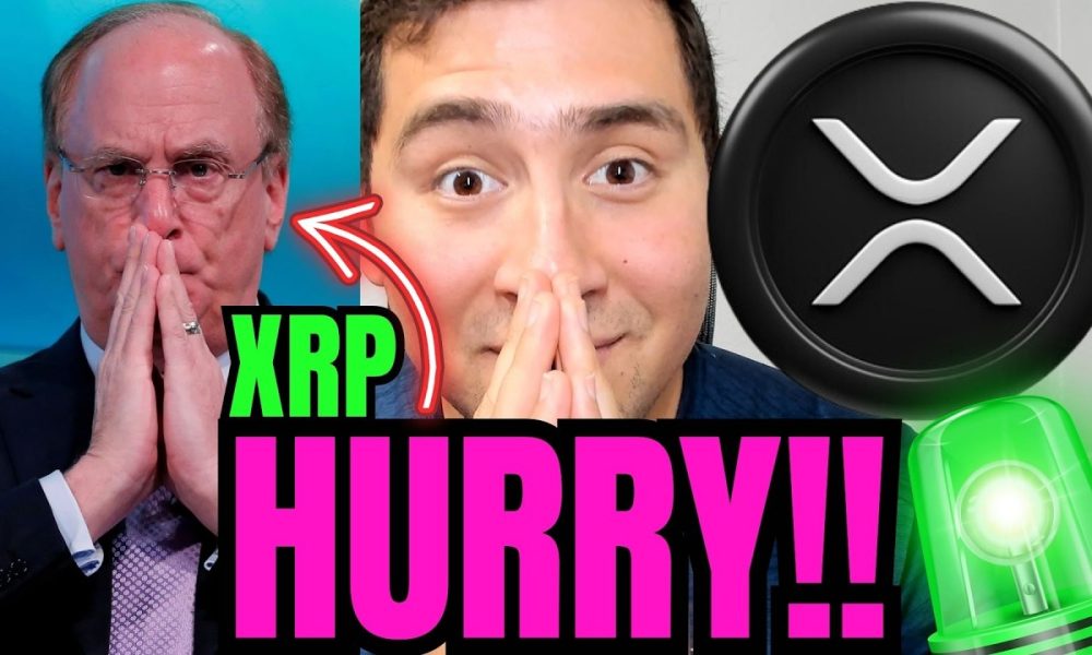 XRP OWNERS I GOT BIG BLACKROCK NEWS. XRP they want more