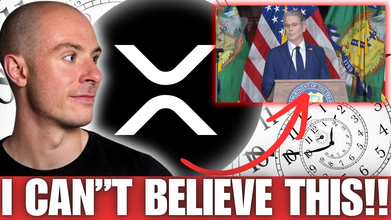 The Ripple XRP Clock Just Stared Ticking! I Can't Believe What Scott Bessent Just Said....