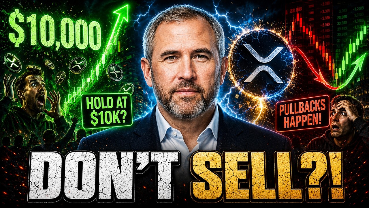 DON'T EVEN SELL YOUR XRP AT $10,000? HERE'S WHY! - PULLBACKS HAPPEN IN CRYPTO DON'T PANIC!