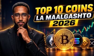 10-kan Coin ku bilow maalgashiga Cryptocurrency- Best Crypto Coins