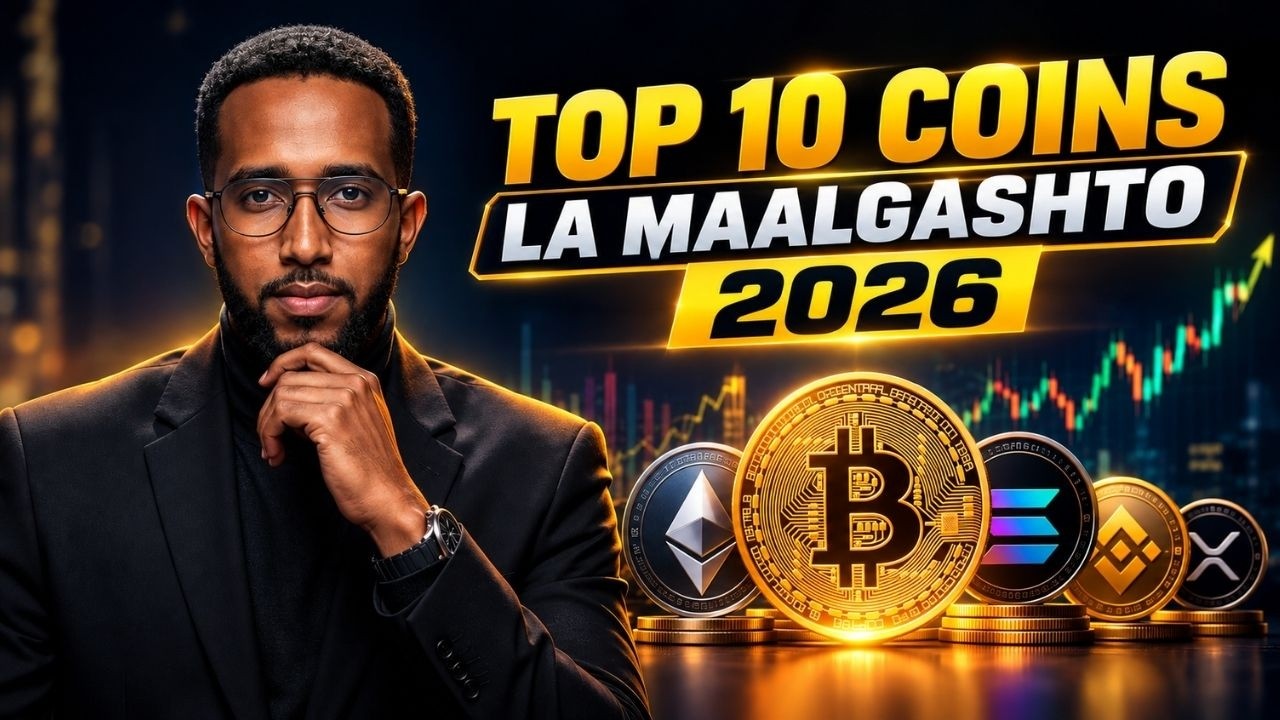 10-kan Coin ku bilow maalgashiga Cryptocurrency- Best Crypto Coins