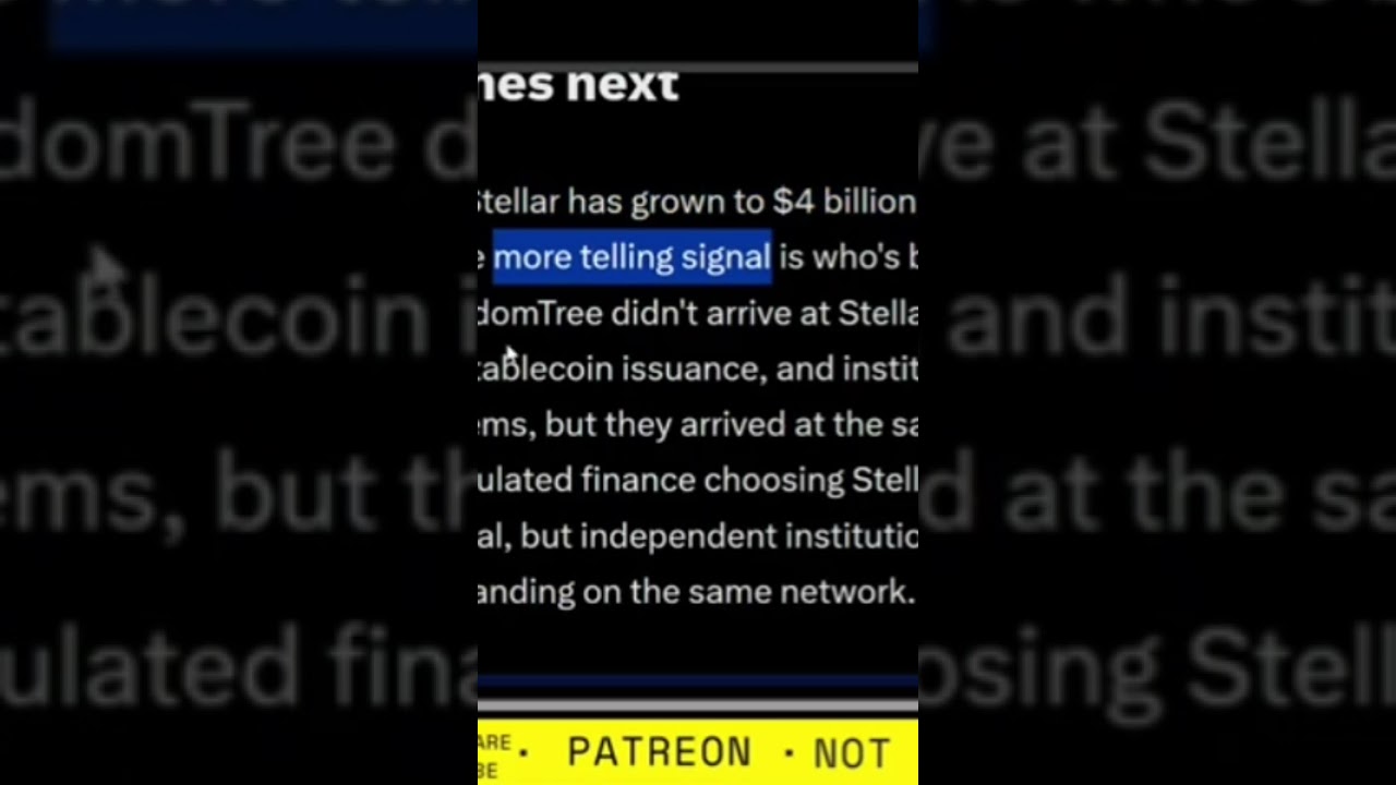 XLM is a Crypto Powerhouse!!! #cryptocurrency #cryptogrowth #iso20022 #bitcoin