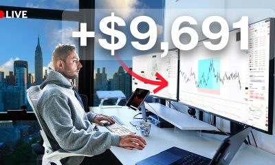 LIVE TRADING CRYPTO - How I Make $9,691 Risking $2k (My 10x Strategy)