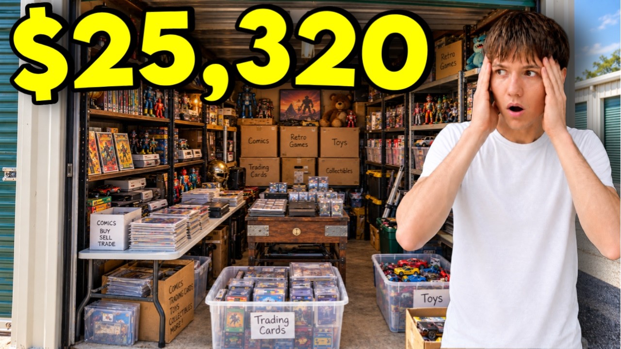 I Bought a $25,320 Abandoned Storage Unit FULL OF MONEY!!