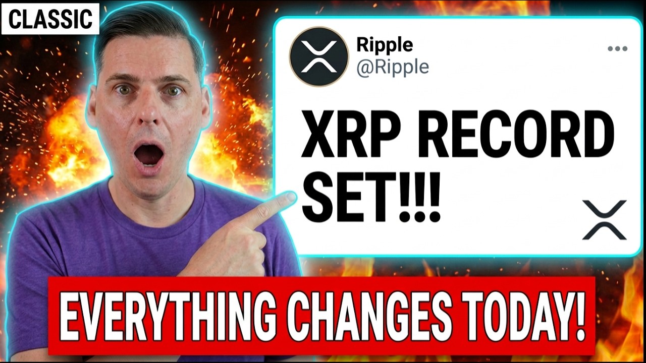 MASSIVE XRP RECORD SET! EVERYTHING CHANGES TODAY!!!
