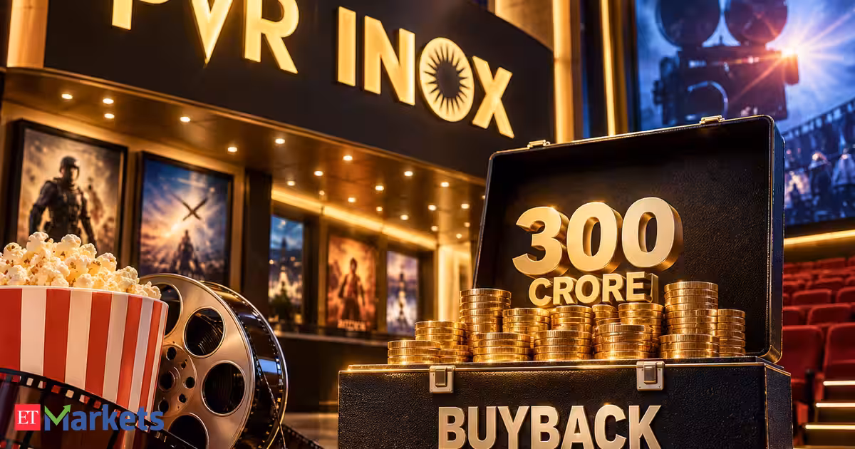 PVR Inox’s Rs 300-crore buyback opens on Sept 10: Check buyback price, key dates, entitlement ratio