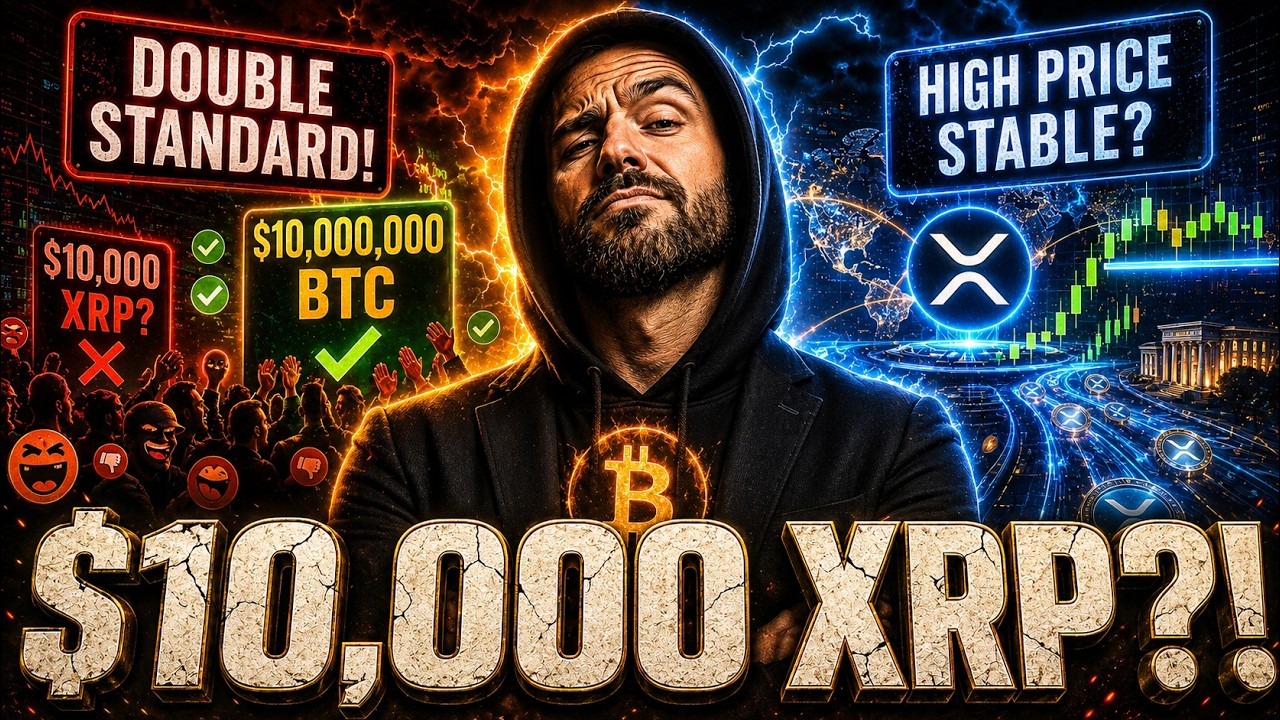 THEY LAUGH AT $10,000 XRP BUT NOT $10,000,000 BTC? - HOW XRP WILL STABILIZE AT A HIGH PRICE!