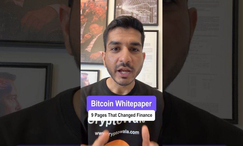Bitcoin Whitepaper (only 9 pages)