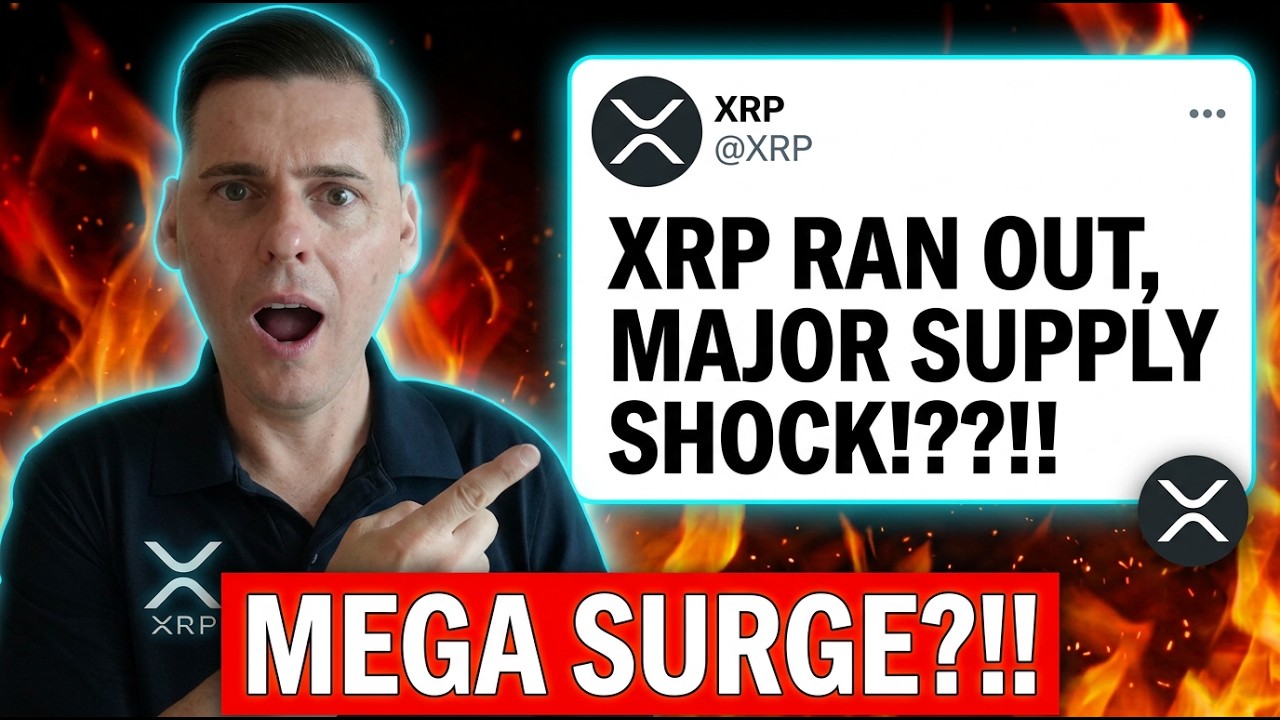 OMG XRP IS ABOUT TO RUN OUT!??! MAJOR SUPPLY SHOCK LEAK?!?!