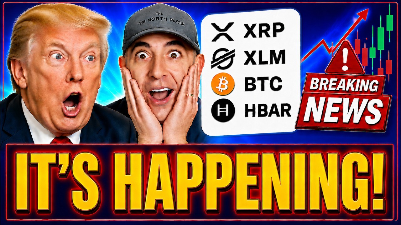 It's Official! If You Own 1 XRP, XLM, BTC Or HBAR - YOU WON'T BELIEVE THIS!!!