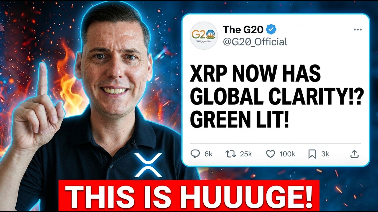 HOLY CR*P!!!! DID G20 JUST GAVE XRP CLARITY!?!?! XRP GREEN LIGHT!?