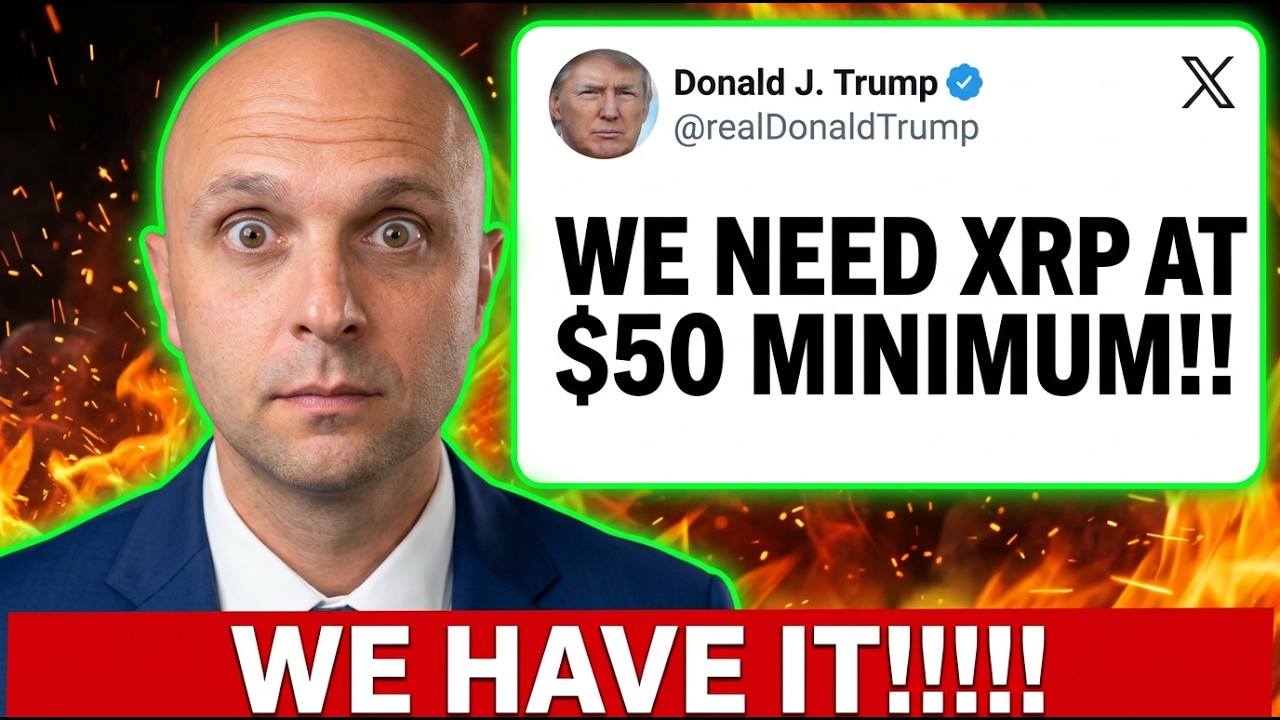 XRP TO $50!!! WE HAVE THE HOW AND WHEN!!