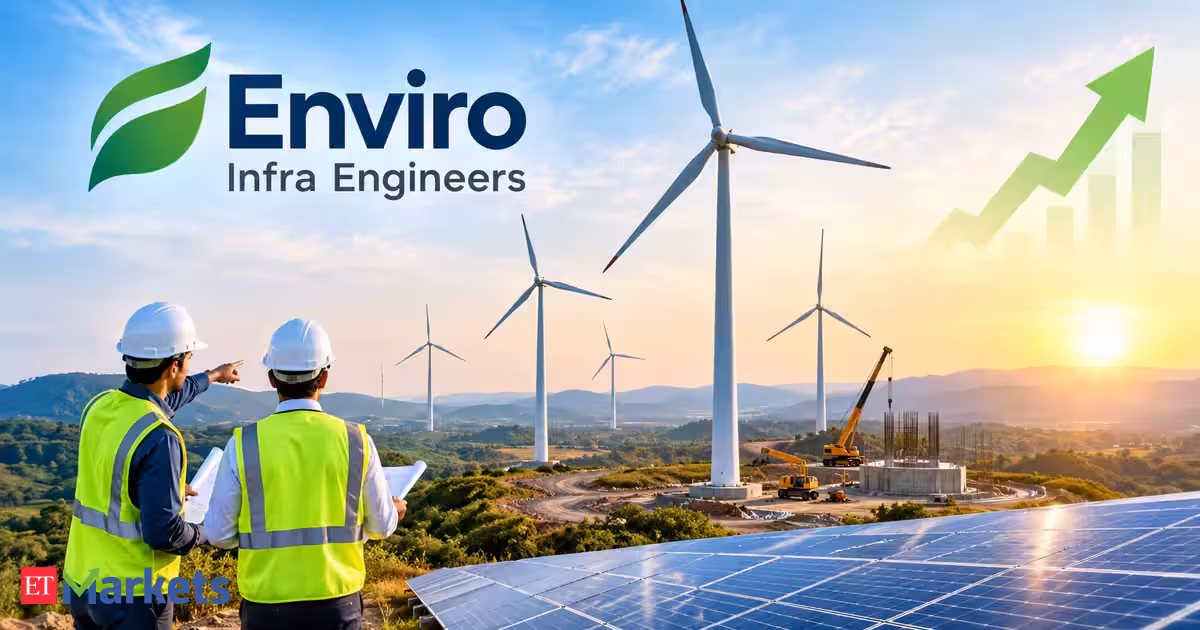 Enviro Infra Engineers shares rise 5% on Rs 224 crore wind EPC order from Tata Power RE