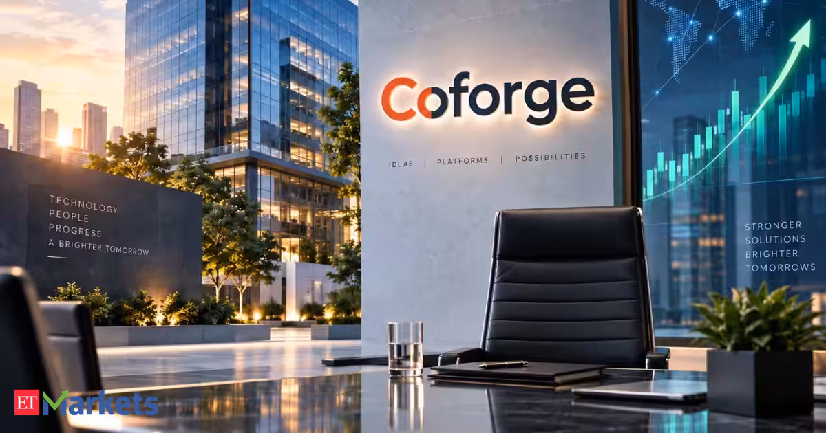 Coforge shares rise 2% as Nuvama, other brokerages say concerns around Chairman's resignation are overdone