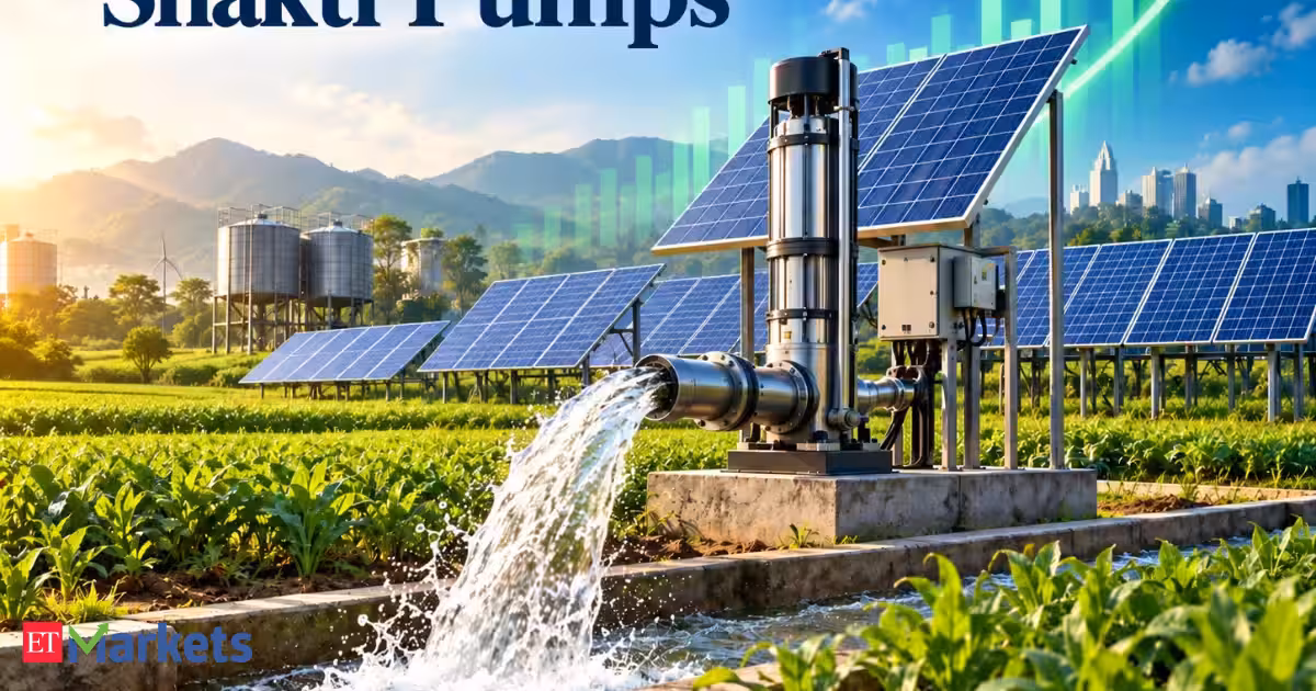 Shakti Pumps shares surge 12% on Rs 236 crore Maharashtra solar pump order
