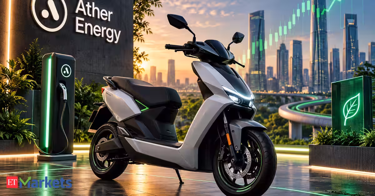 Ather Energy shares rise 3% as Nomura raises target price; stock up nearly 200% in 1 year