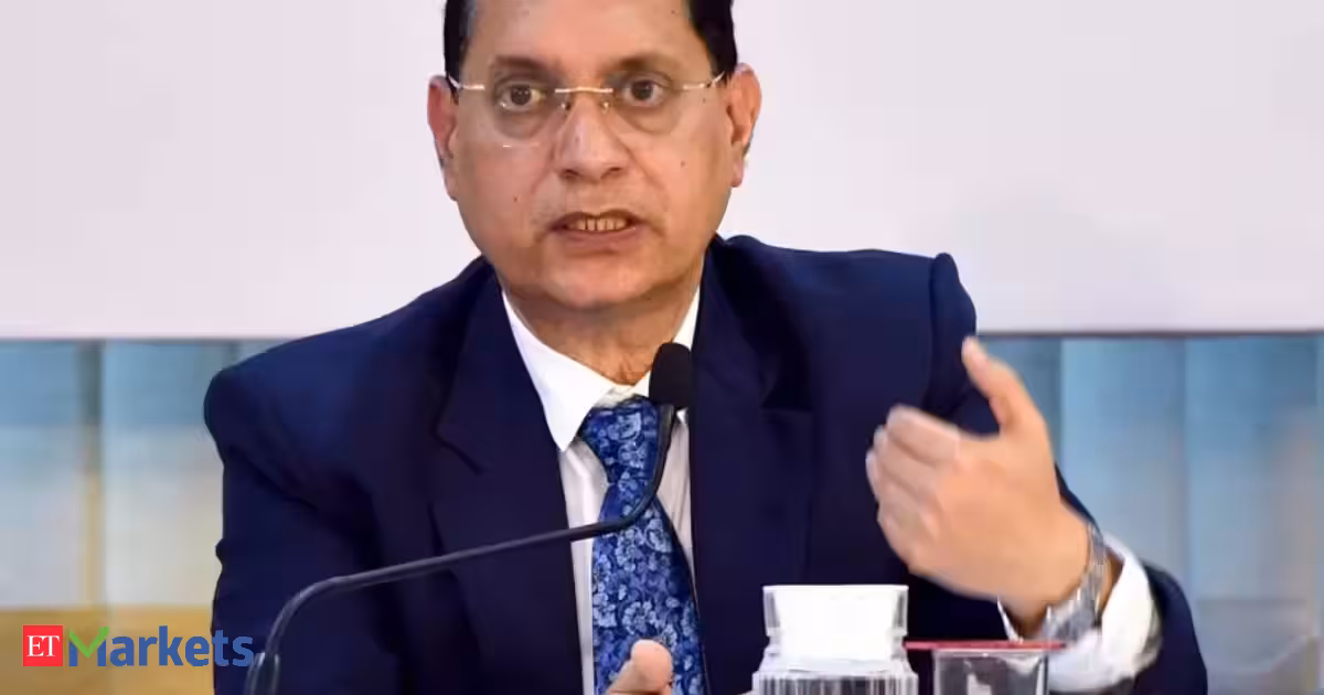 CAS stays, but derivatives settlement may change, says Sebi chief Tuhin Kanta Pandey after another 1,000-point Sensex swing