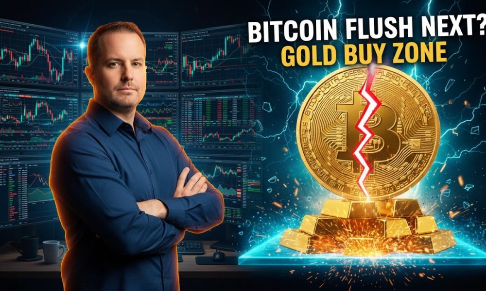 Bitcoin Bear Flags As Gold Hammers Into Support - Deep Dive Into The Charts