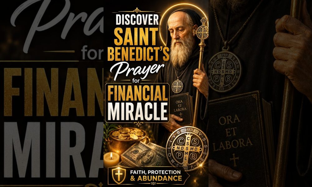 Discover Saint Benedict’s Prayer for Financial Miracles #prayer #christianfaith #catholicfaith