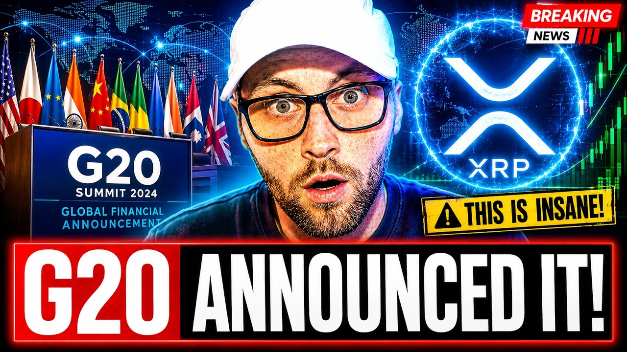 XRP: THIS IS INSANE! THE G20 JUST ANNOUNCED IT!