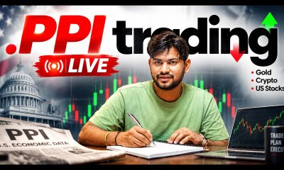 PPI Data Live Trading - Gold , Crypto and US Stocks  - 10 Sep
