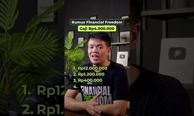 Rumus Bebas Finansial Gaji 4 juta