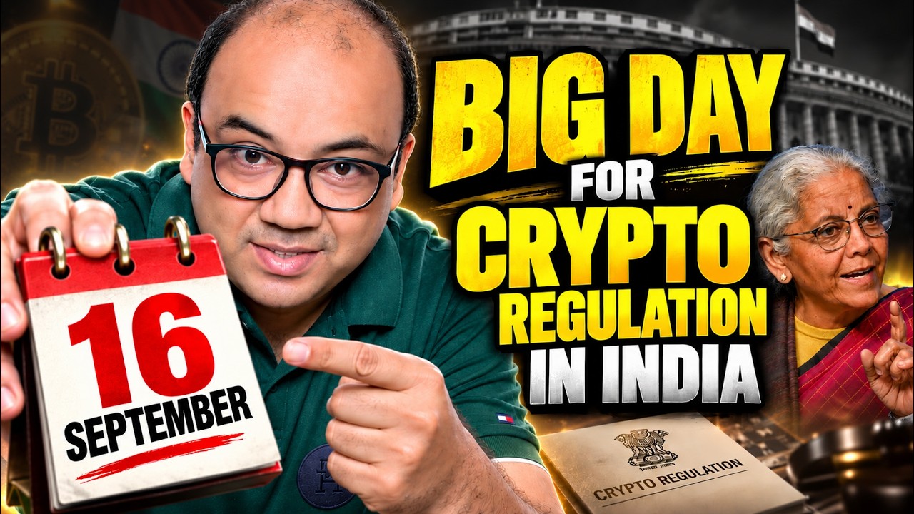 BIG UPDATE ON CRYPTO FROM INDIA |16 SEP