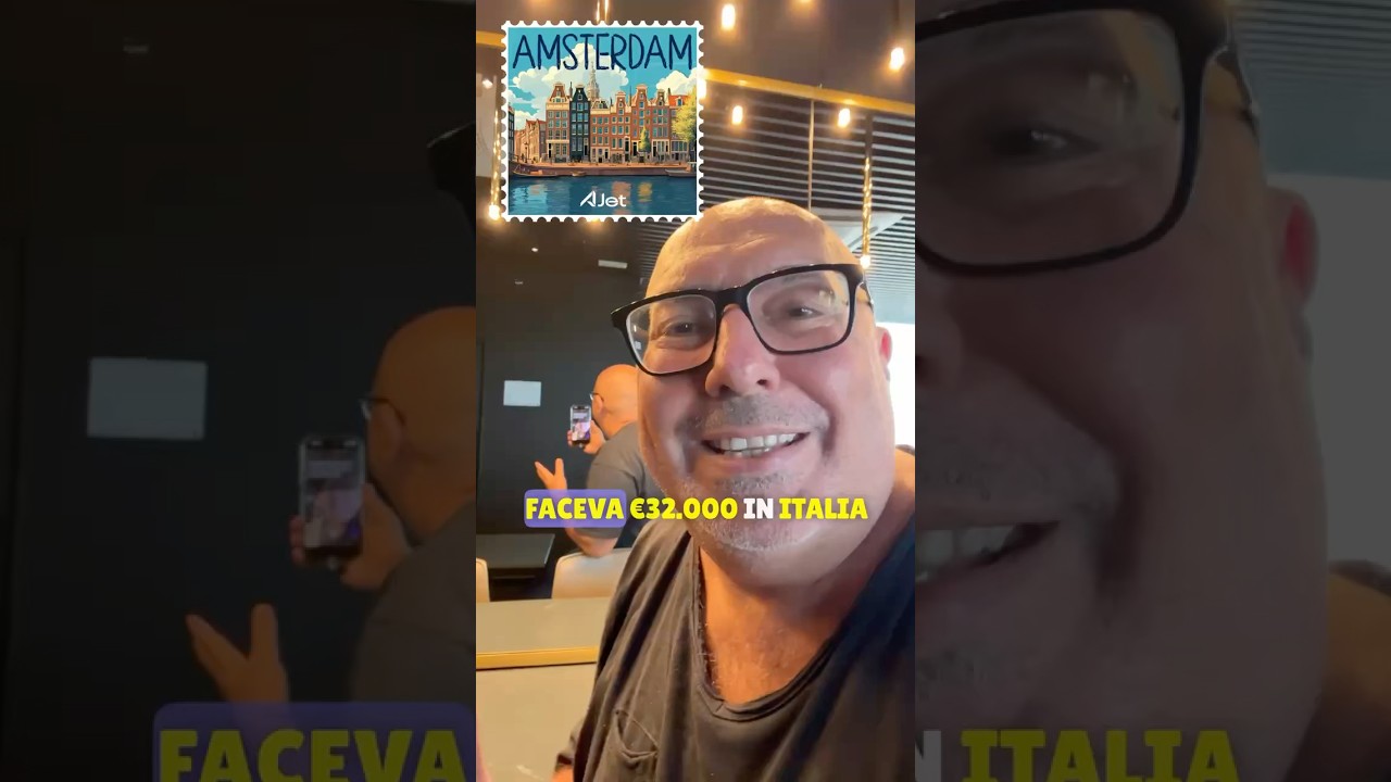 Fabio, 37 anni, financial controller. In Italia 32mila l'anno. In Olanda 60mila #cambiavita