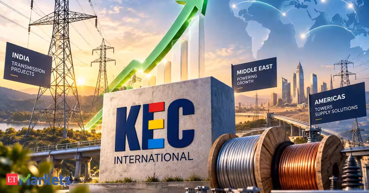 KEC International shares rally 6% after securing new orders worth Rs 1,303 crore across multiple business segments