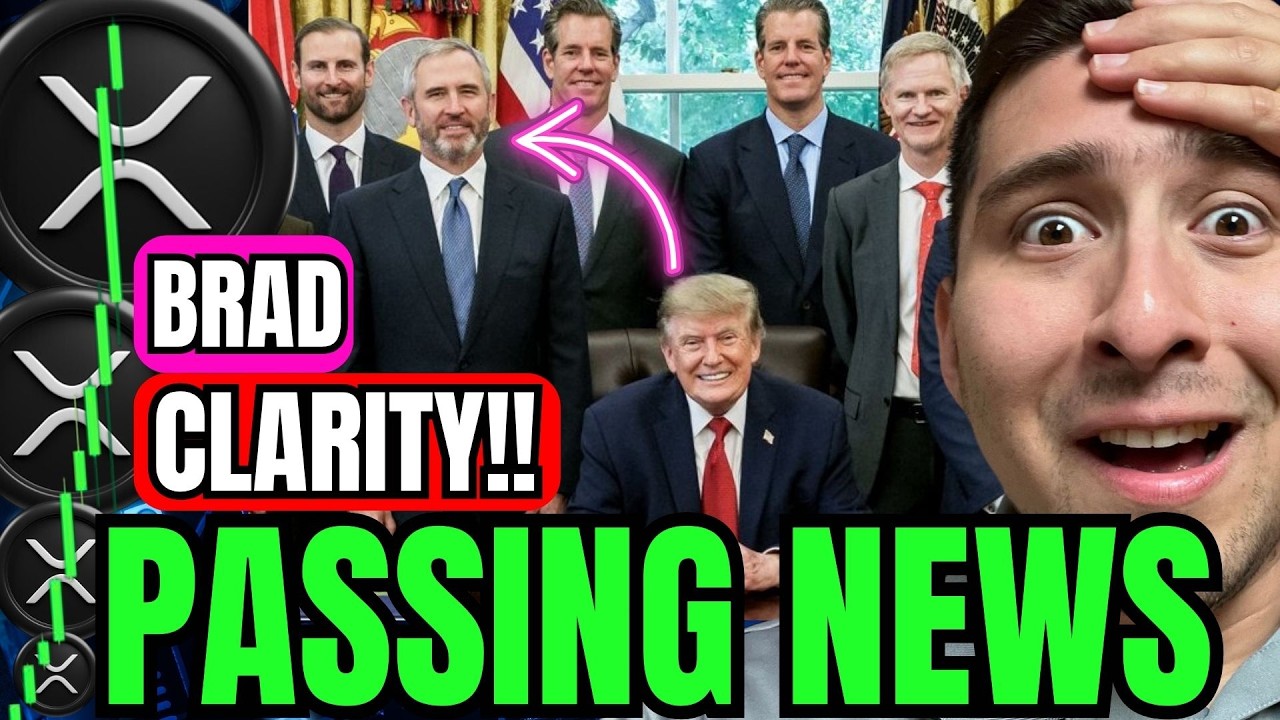 XRP Clarity PASSING Tomorrow - BRAD votes YES!!!!