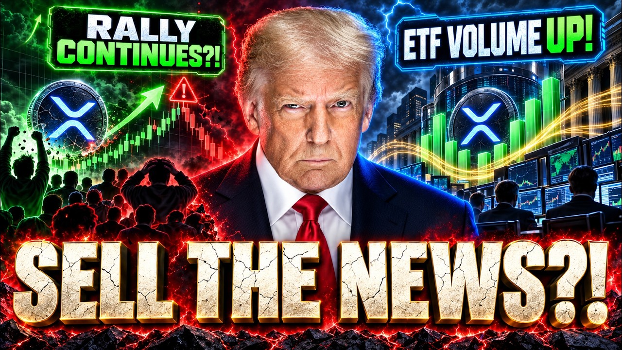 WILL TODAY BE A SELL THE NEWS EVENT? - XRP RALLIES BUT WILL IT CONTINUE? - XRP ETF VOLUME RISING!