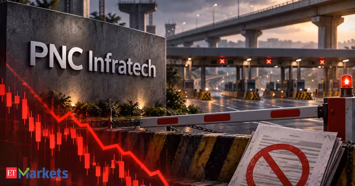 PNC Infratech shares tank 20%. What’s triggering the steep plunge on Tuesday?
