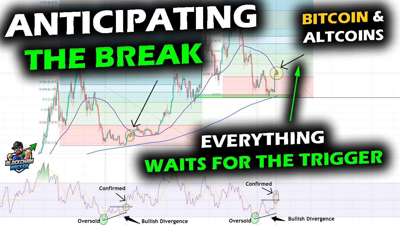Awaiting THE BREAK as Bitcoin Price Chart, Altcoin Market and XRP in a Holding Pattern Under 50-Week