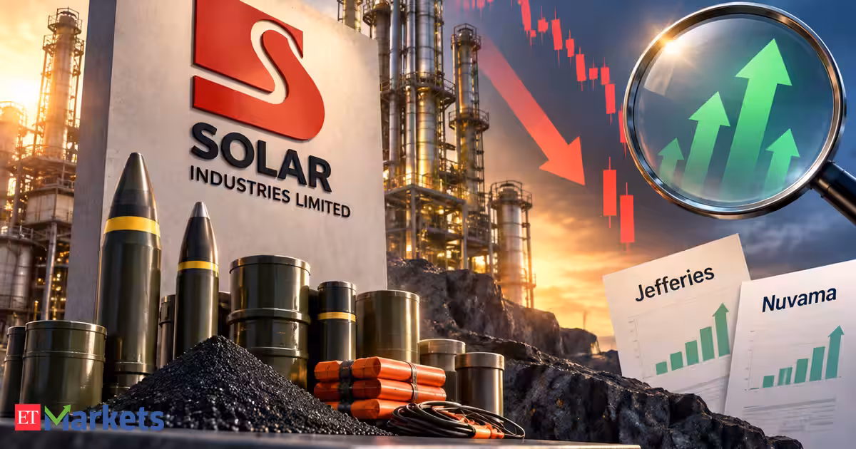 Solar Industries shares plunge 17% in 2 days. Why Jefferies, Nuvama still see up to 46% upside