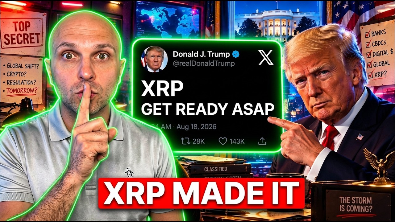 XRP TRUMP CLARITY BOMBSHELL: WHAT DOES HE KNOW?!