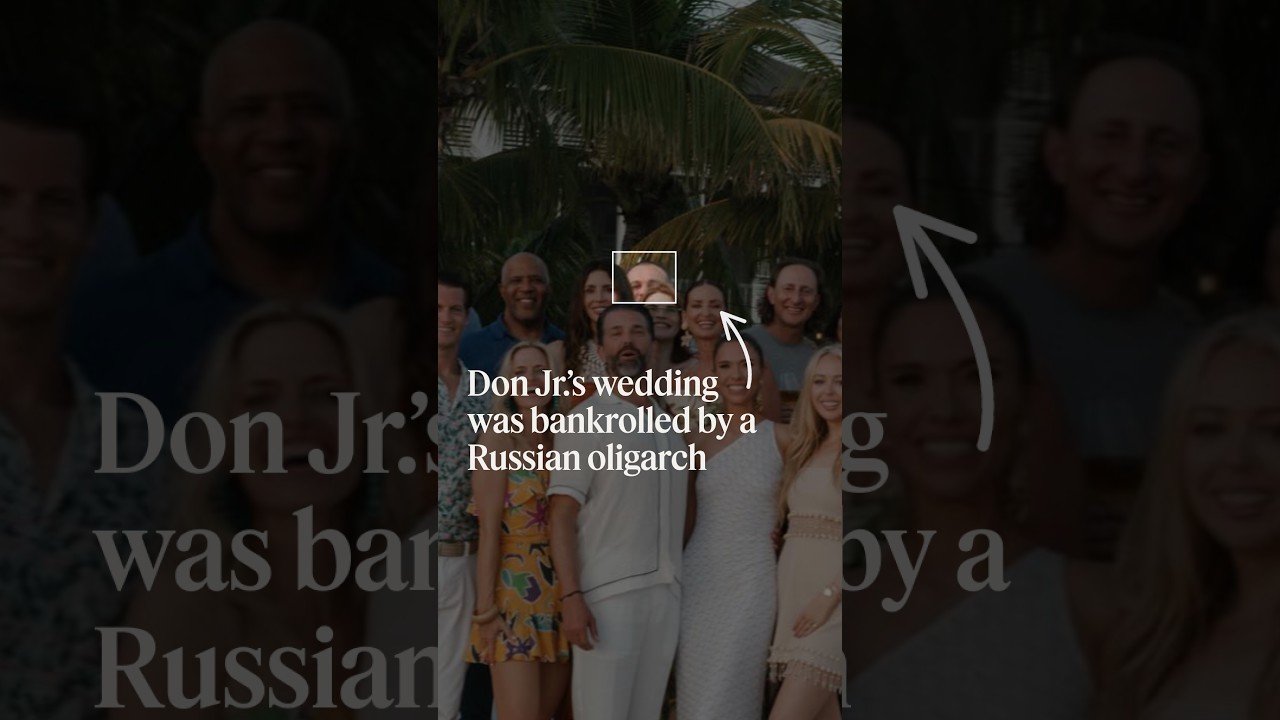 The secret money trail behind Donald Trump Jr.’s wedding