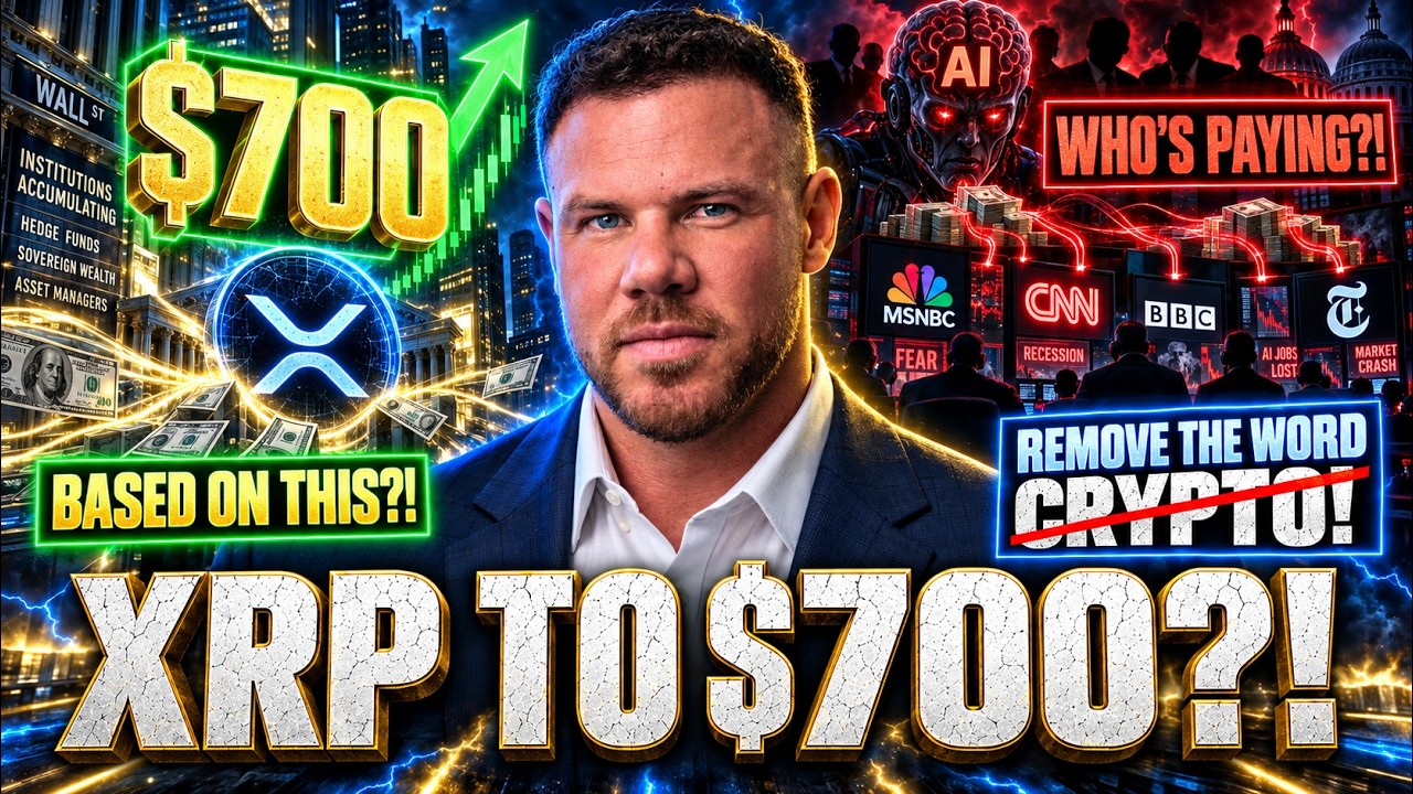 XRP TO $700 BASED ON THIS? - WHO'S PAYING FOR THE AI DOOM & GLOOM? - REMOVE THE WORD CRYPTO!