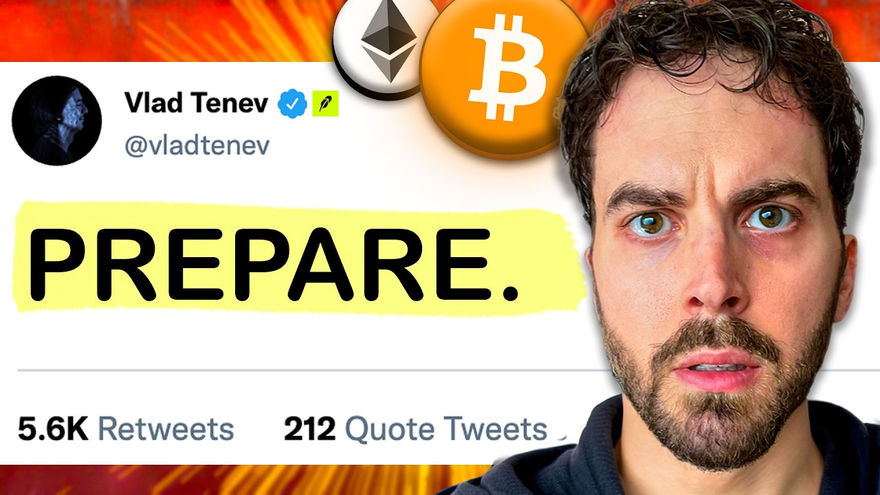 Robinhood CEO Caught 'Physically Squirming' When Asked About Crypto Tokenization on CNBC