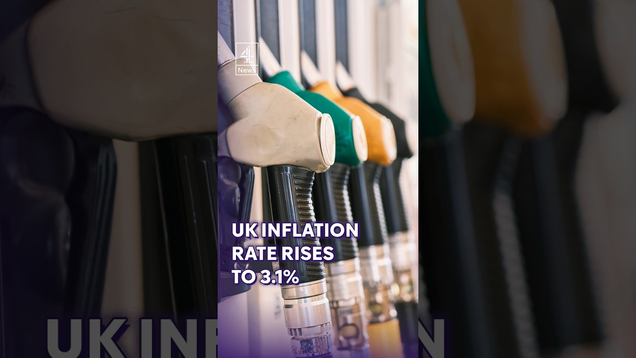 Fuel price rises push UK inflation rate up to 3.1% #Inflation #Money #Fuel #UK