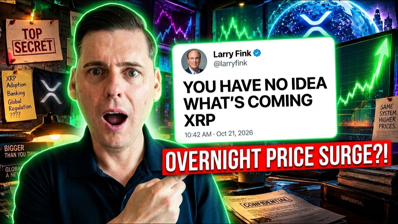 YOU HAVE NO IDEA WHAT'S ABOUT TO HIT XRP (LARRY FINK)