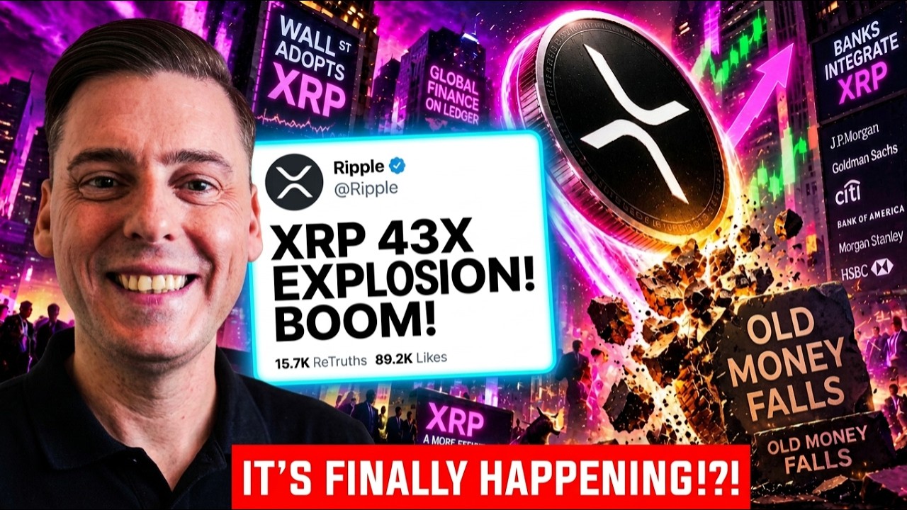 XRP MEGA 43X EXPLOSION!!! IT'S FINALLY HAPPENING! *BOOM*