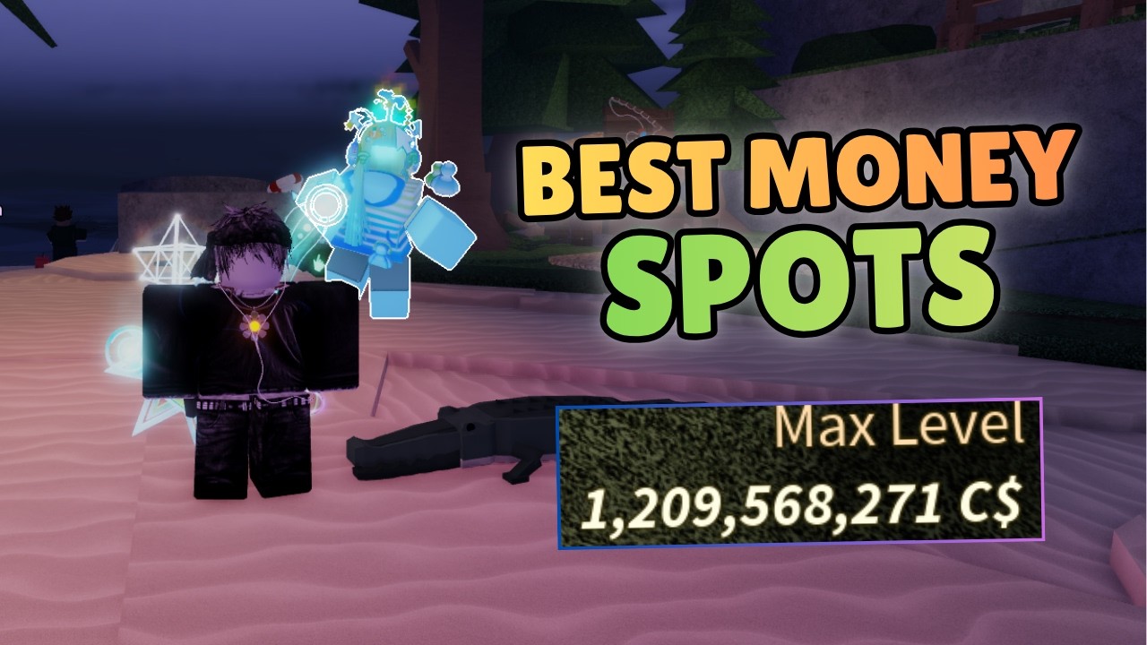 NEW BEST MONEY FARMING SPOTS in FISCH NEW UPDATE! Roblox