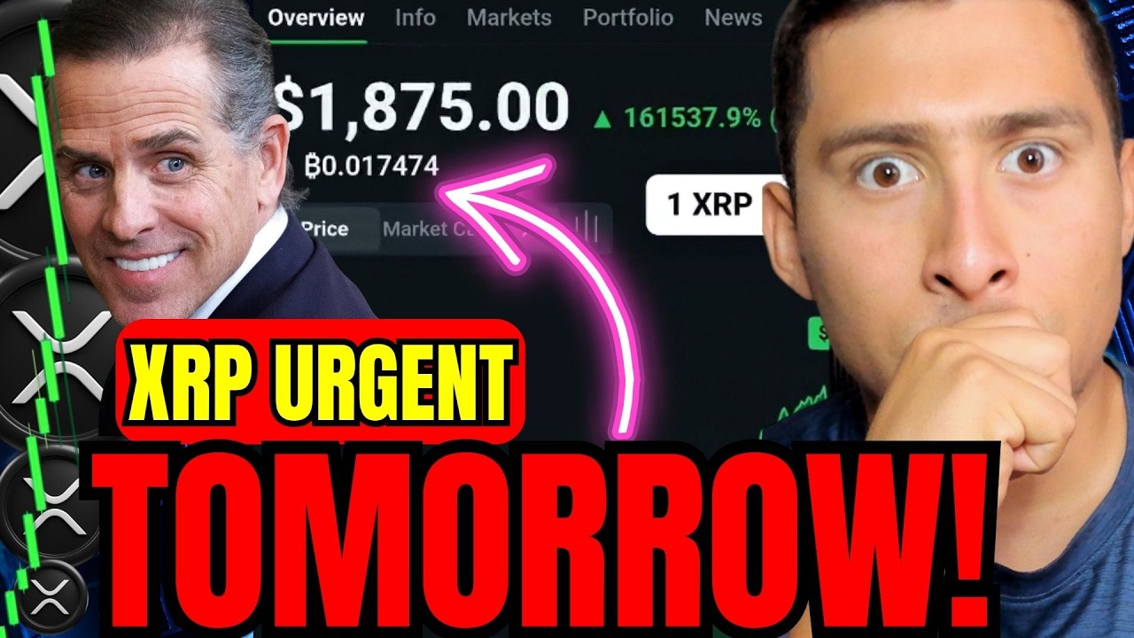 XRP It's HOURS AWAY!! Watch Before Tomorrow