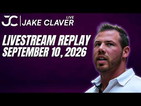 Jake Claver Live - 09-10-2026 - XRP & Digital Assets Q&A